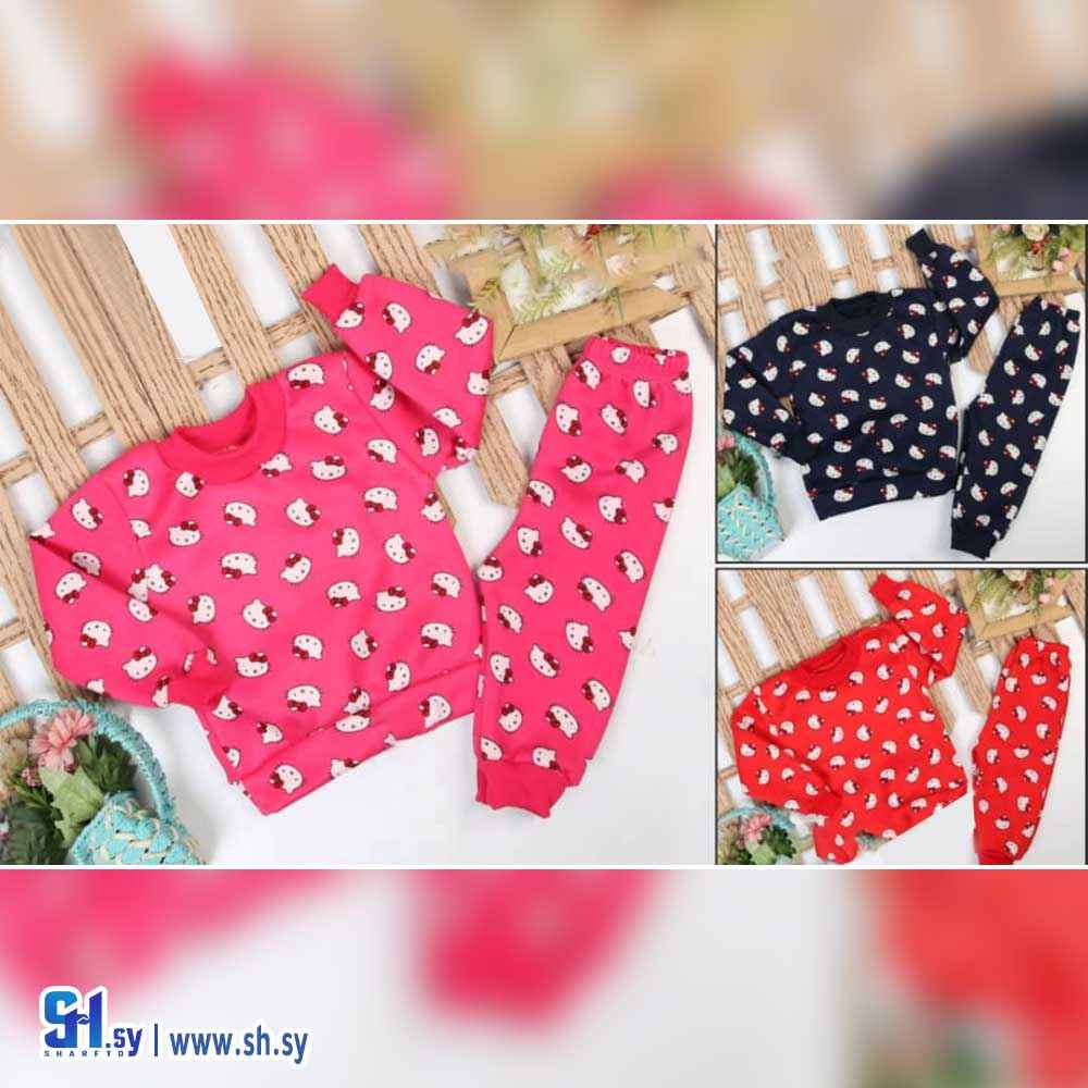 بيجامة بناتي فليس موديل 20485 (مجموعة الزيتوني التجارية)