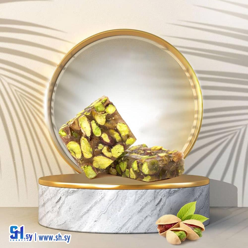 راحة الفستق الحلبي (شوكولا الفلك)