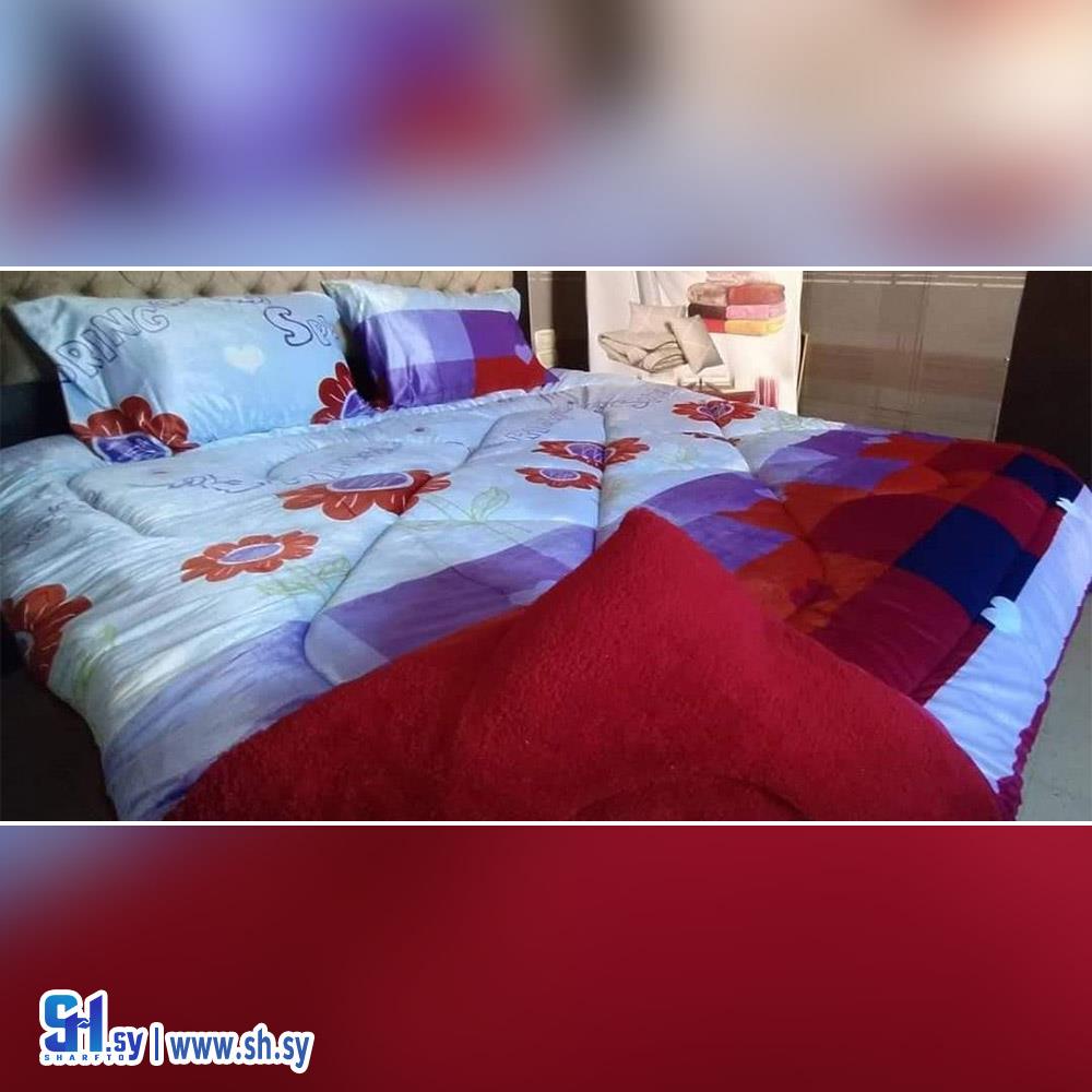 لحاف وجه مخمل وجه فرو 21 (بياضات ماسة)