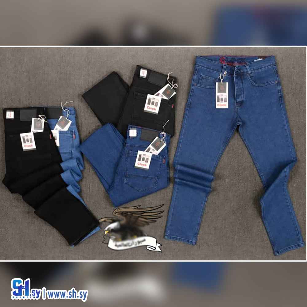 بنطال رجالي جينز موديل 12483 (جينزات العالمية)