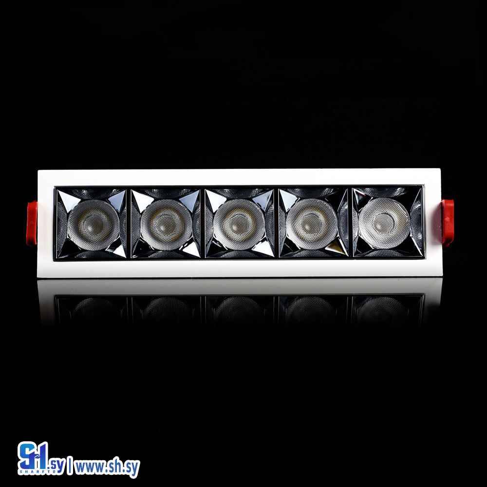 ضوء 5 دوائر مجوفة أبيض (السراج المضيء)