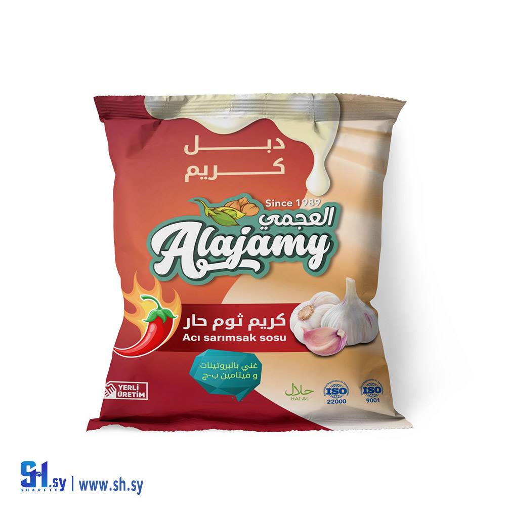 دبل كريم ثوم حار 300غ (العجمي)
