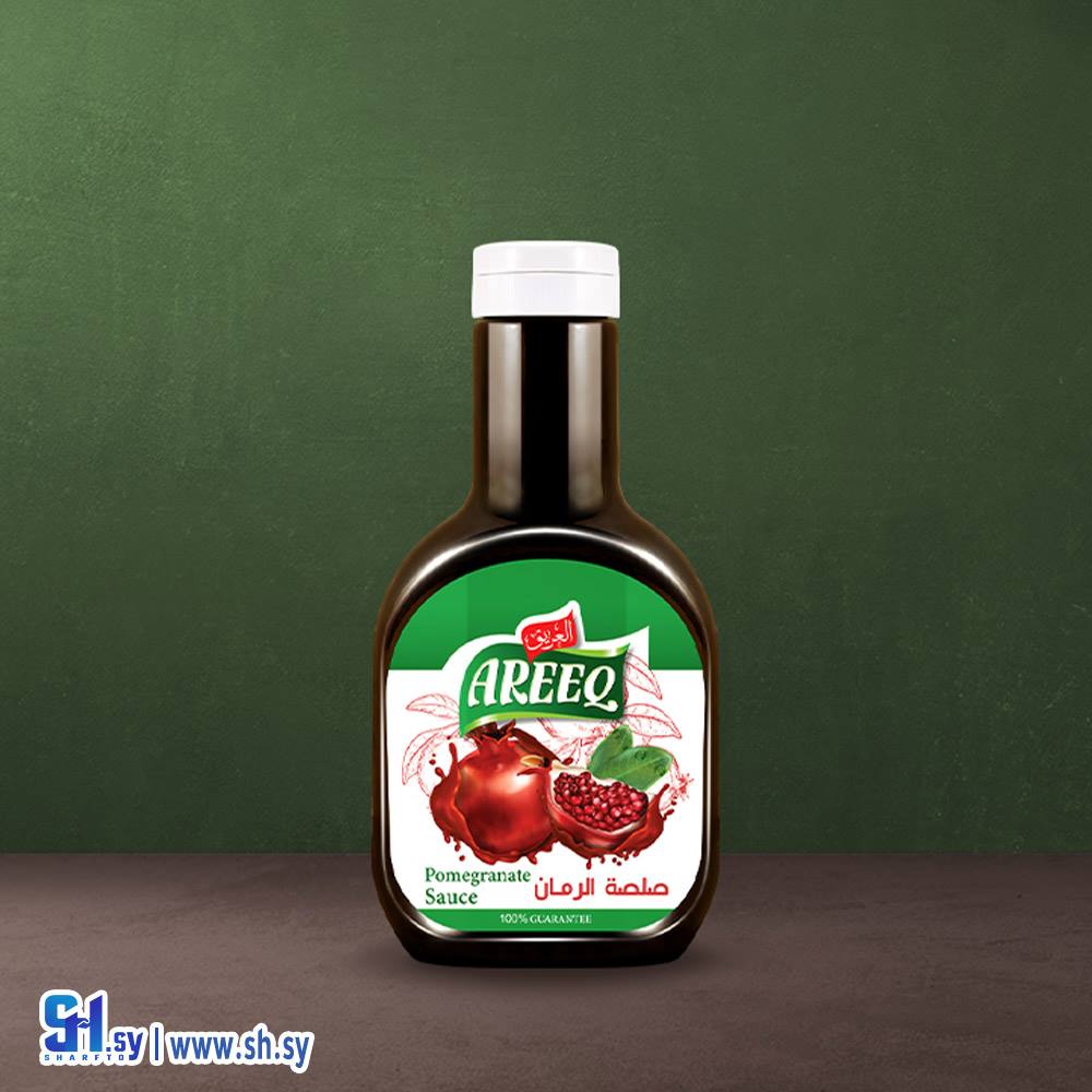 صلصة الرمان 500كغ عبوة بلاستيك (العريق)