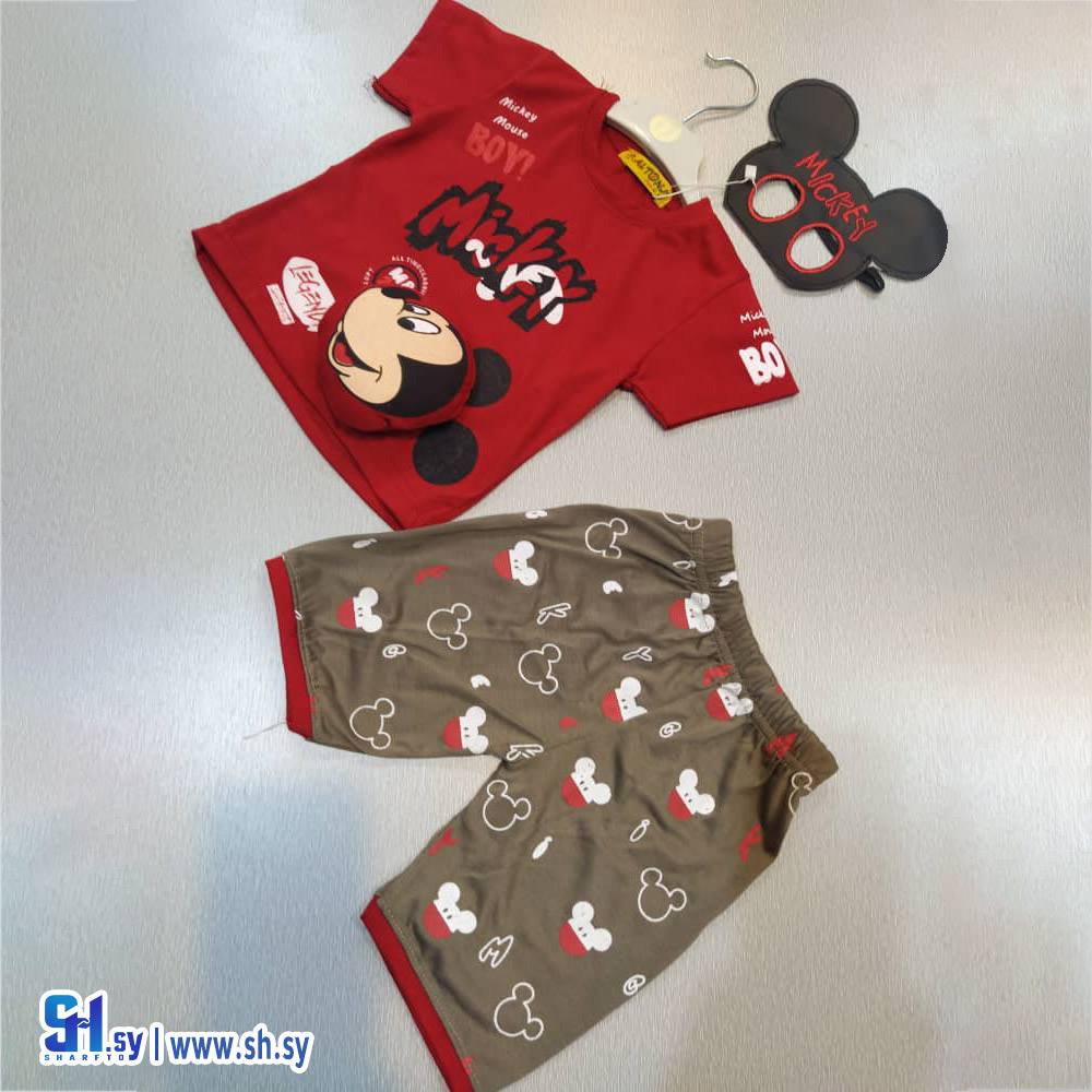 طقم صبياني بي بي موديل ميكي (كينغ)