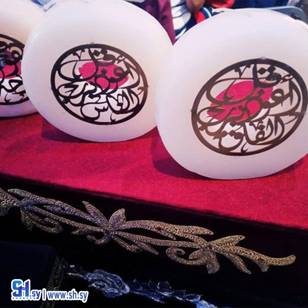شموع معطرة دائرة (DJ)
