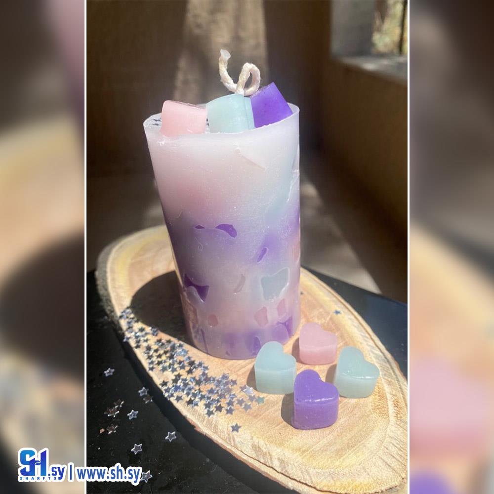 شمعة المارشميلو (Sweety candles)