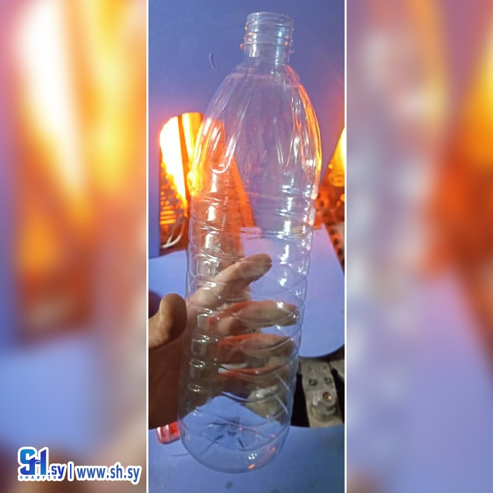 قارورة زيت لتر وربع (الجوهرة بلاست)