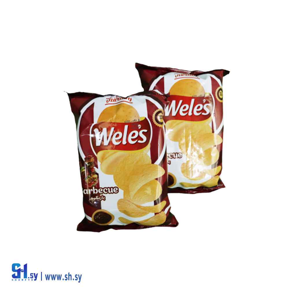 شيبس ويلي بنكهة الباربكيو (Mira food)