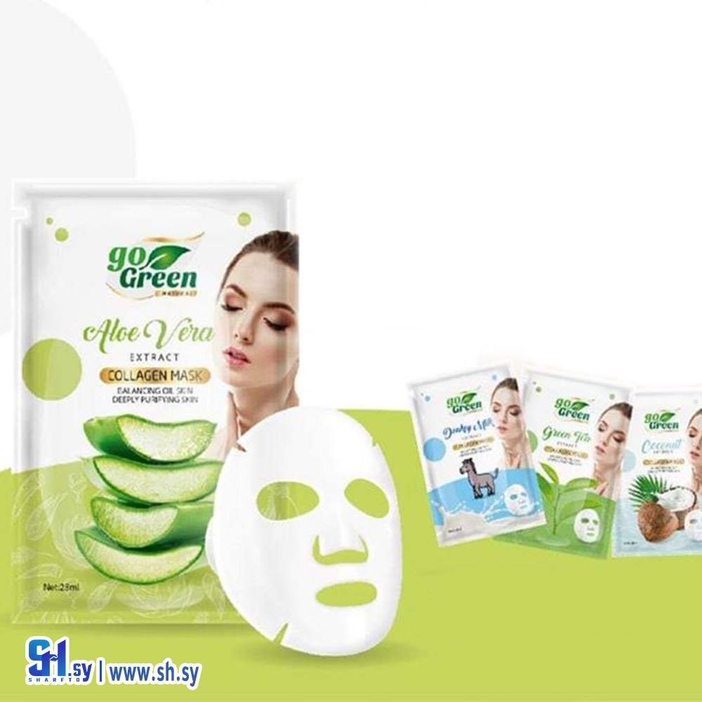 قناع الوجه بالكولاجين (كنوز الطبيعة)