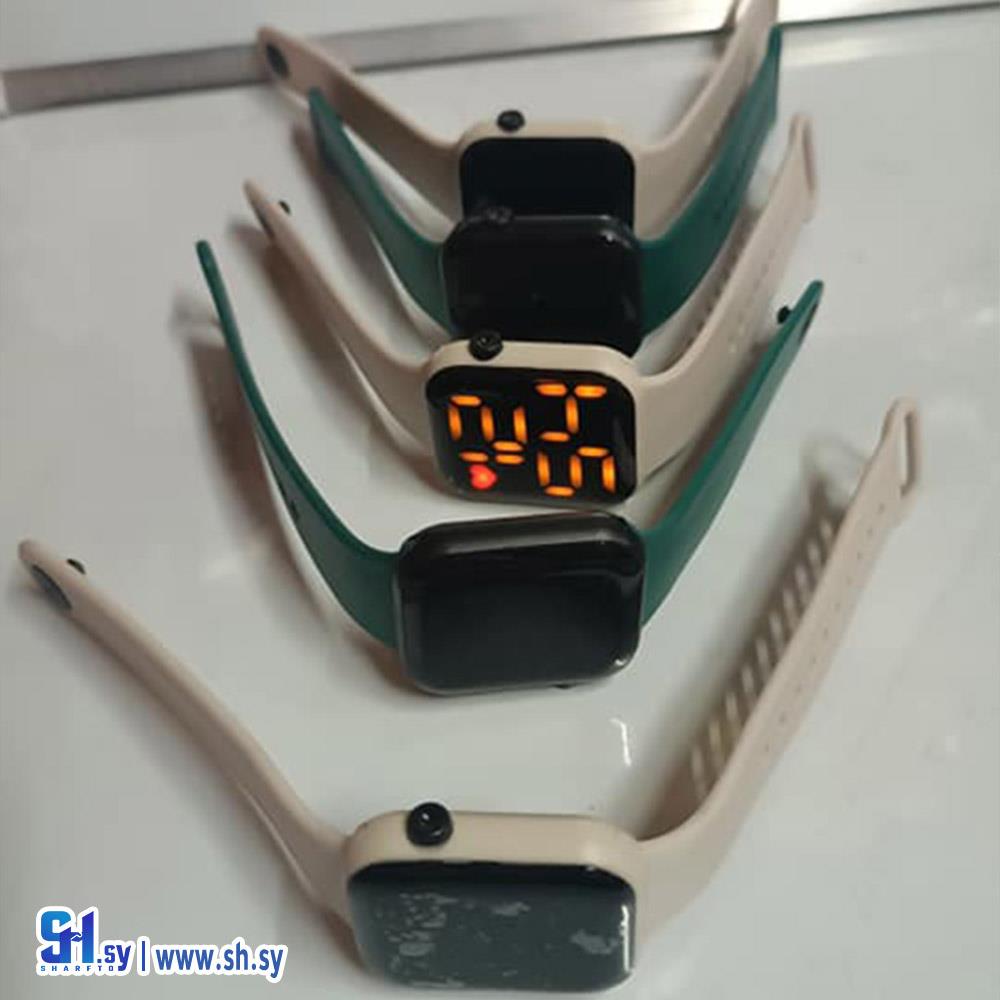 ساعة تاتش مربعة للاطفال(بابا جينا)