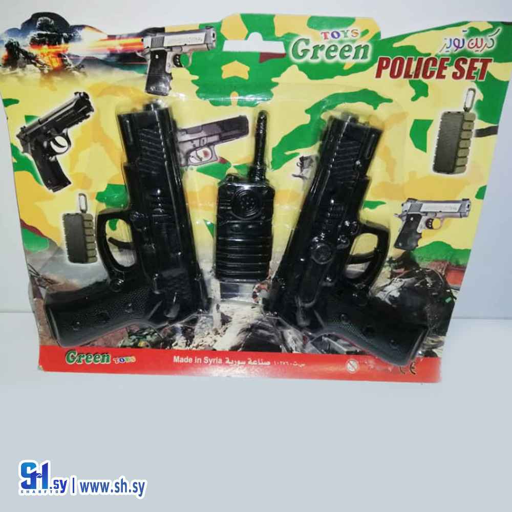 لعبة police set طول 33 سم (شركة عجلوني)