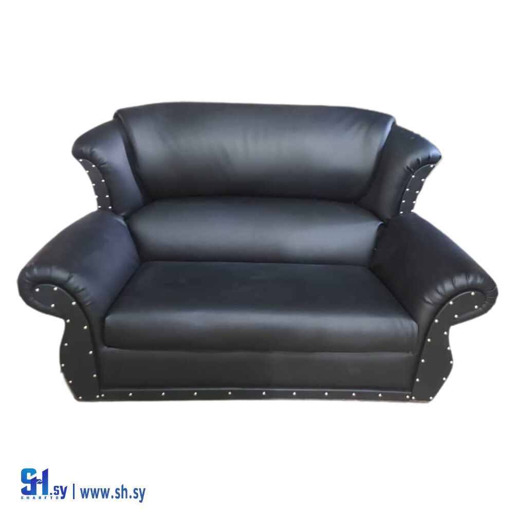 طقم كنب جلد (الحلاق)