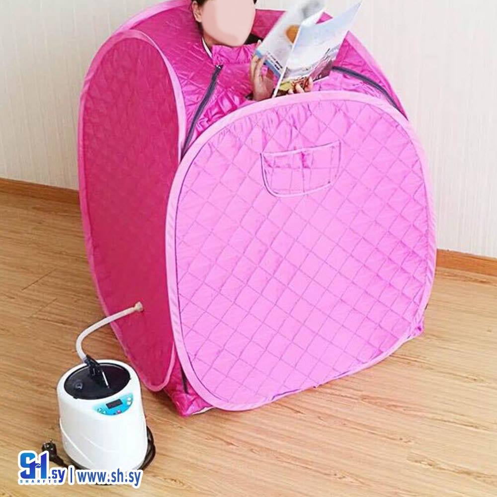 جهاز ساونا محمول متنقل سيان (حمشو للأجهزة الرياضية)