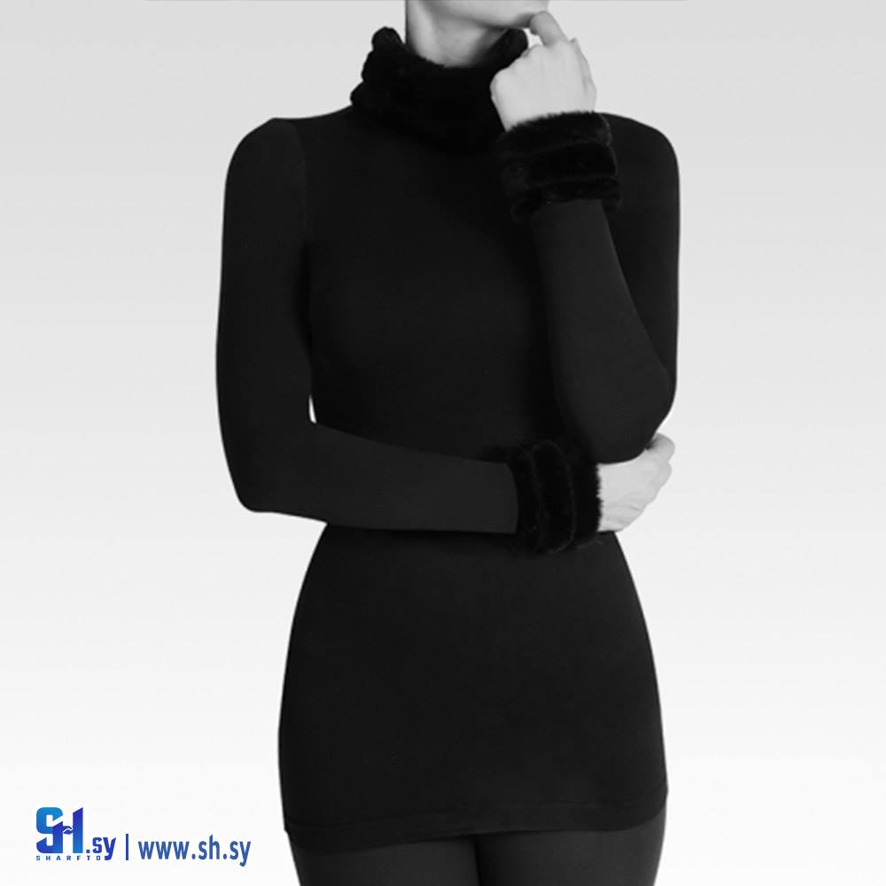 كنزة كم قبة فرو 4082 (سوليتير)