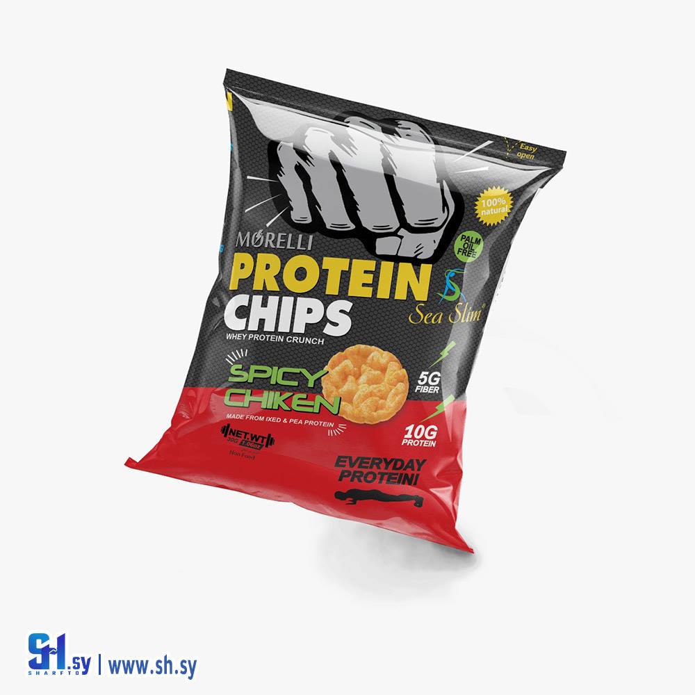 شيبس بروتين بطعم الدجاج (VILL)