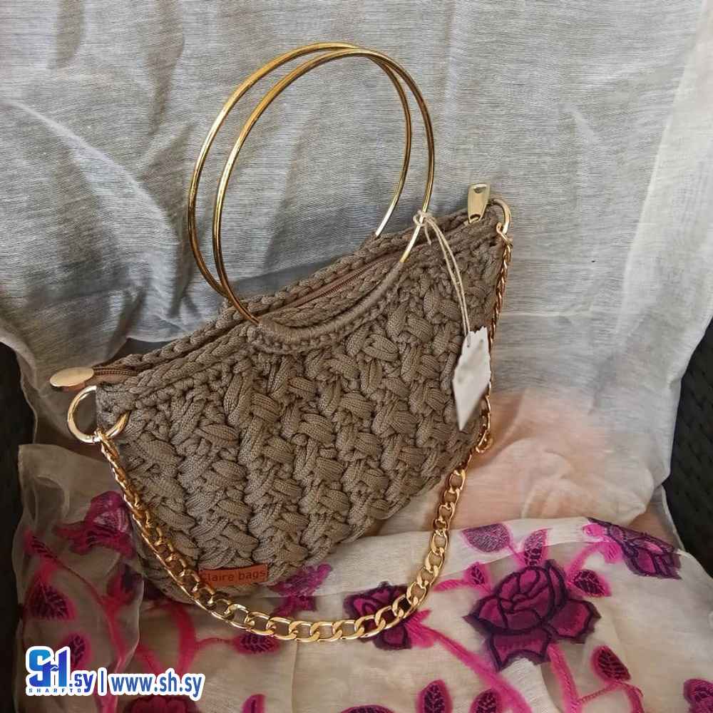 حقيبة يد نسائية كروشيه (Claire bags)