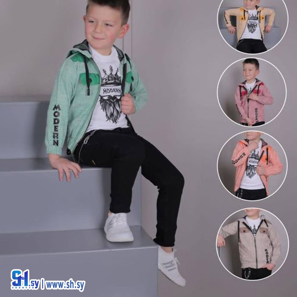 طقم صبياني موديل 1819 (أرمنازي للألبسة)