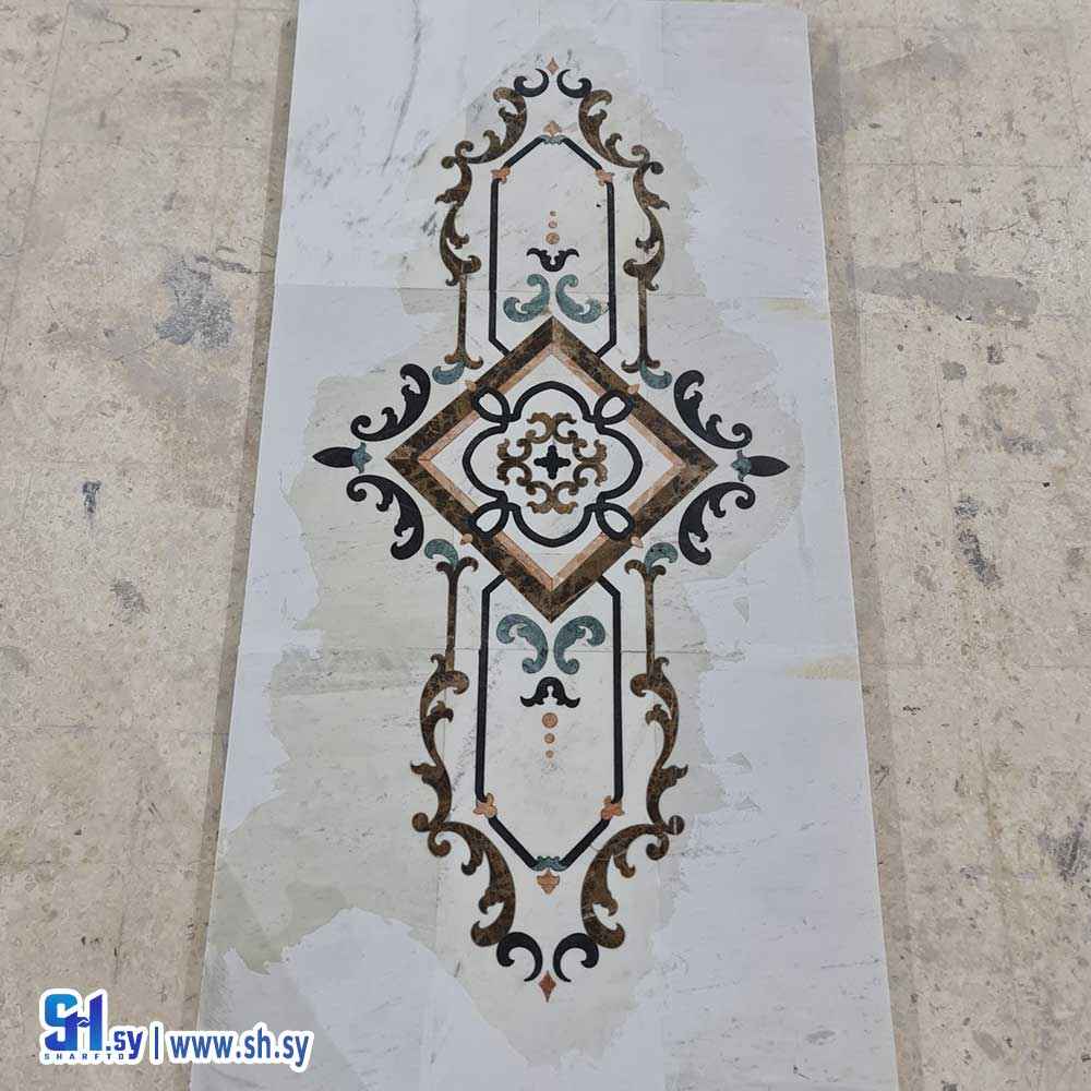 أرضيات رخام كريم مارفل اسباني  (شركة محمد يوسف شحرور)