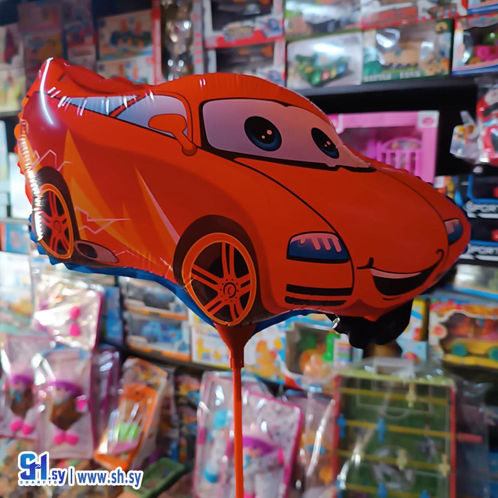 بالون بشكل سيارة سباق (بابا جينا)