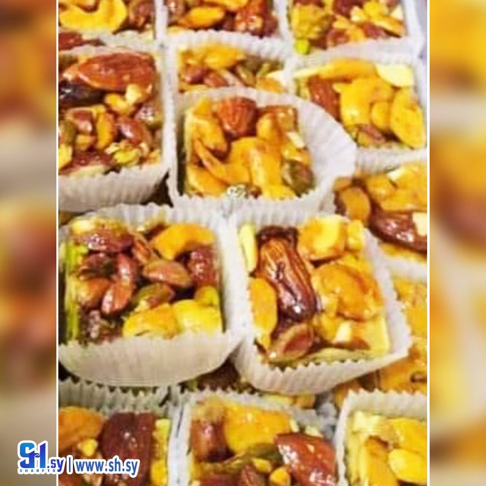 هريسة بالمكسرات والسمن العربي (حلويات الحبيب)