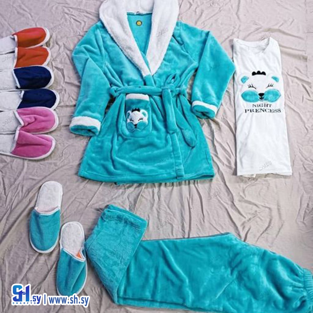 بيجامة نسائي موديل 1003 (الملاك الابيض)