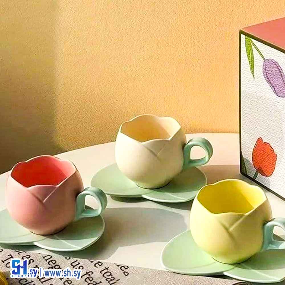 طقم فناجين قهوة (لازوردي المنزلية الراقية)