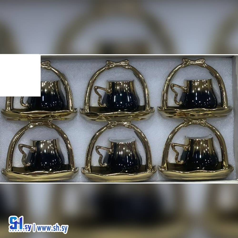 طقم فناجين صحن سلة (طعمة للتجارة)
