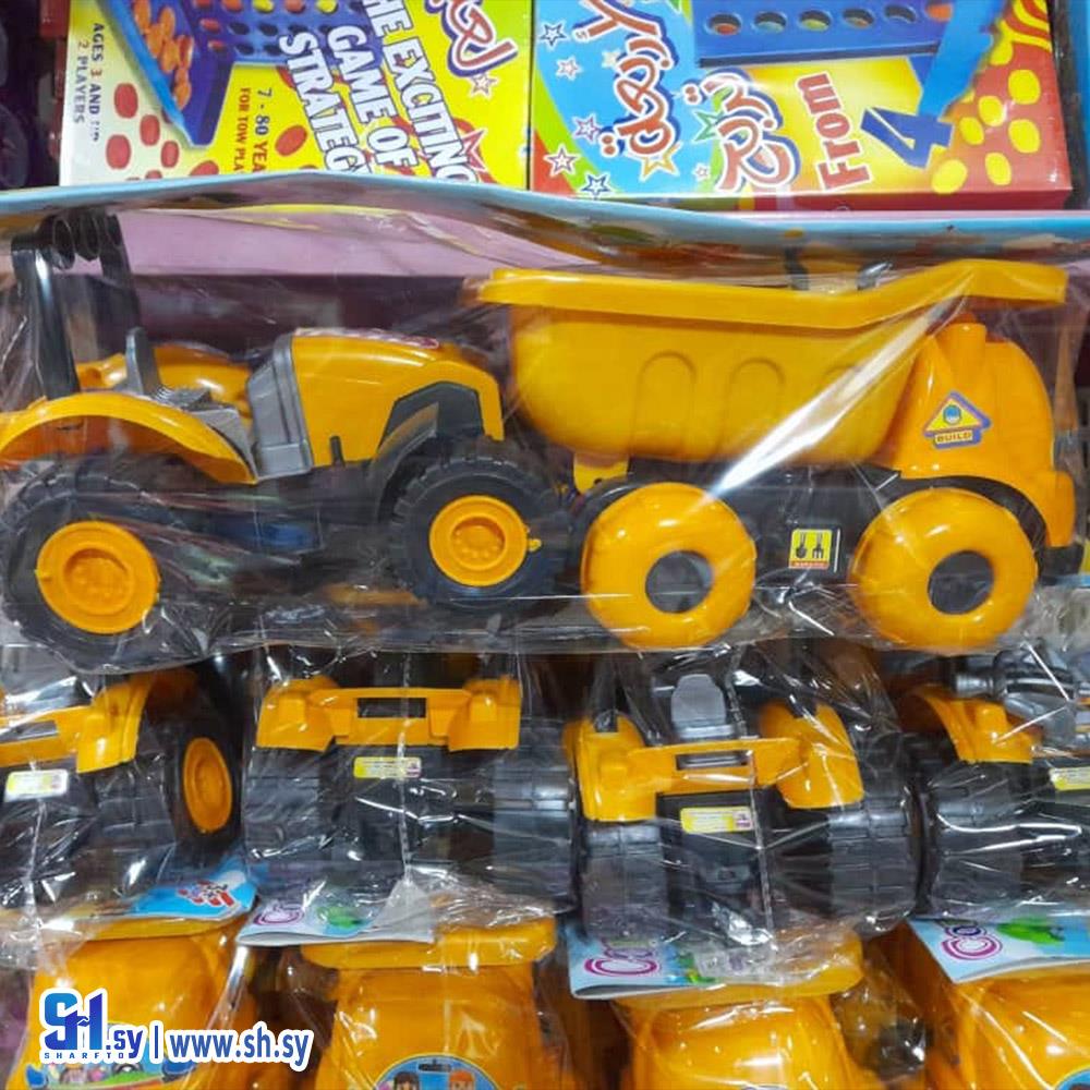 لعبة سيارة شحن كبيرة (بابا جينا)