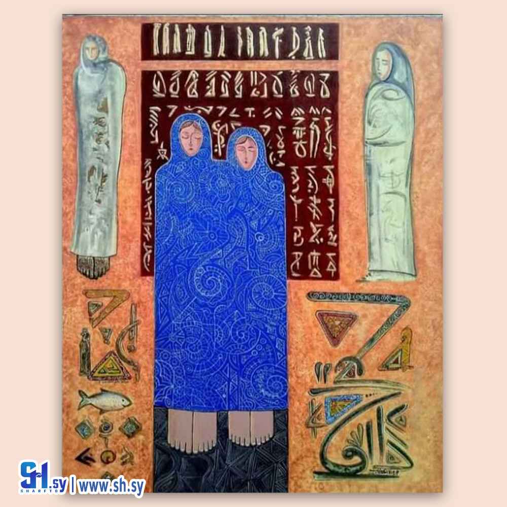 رسمة إكرليك على قماش 22 (AlFredo Shankan)