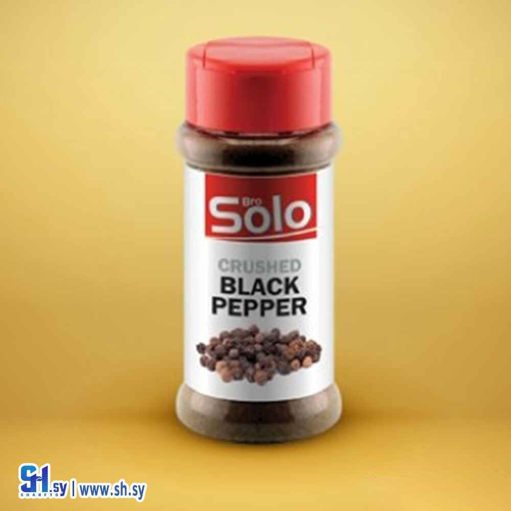 فلفل أسود مطحون 50غ (SOLO)