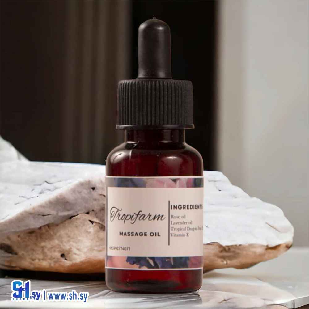 زيت المساج باللافندر والورد والخلاصة الاستوائية (تروبيفارم)