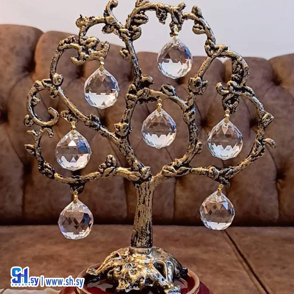 صمدية شجرة كريستال 11 (غولد هوم)