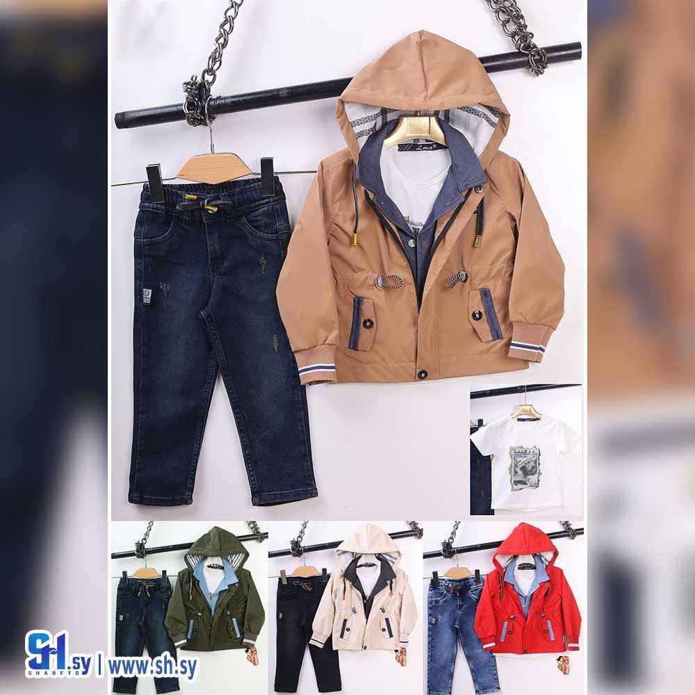طقم صبياني موديل 3141 (بي بي MH)