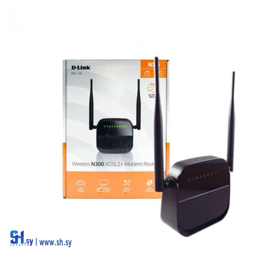 راوتر D-LINK 124 (خط الأفق)