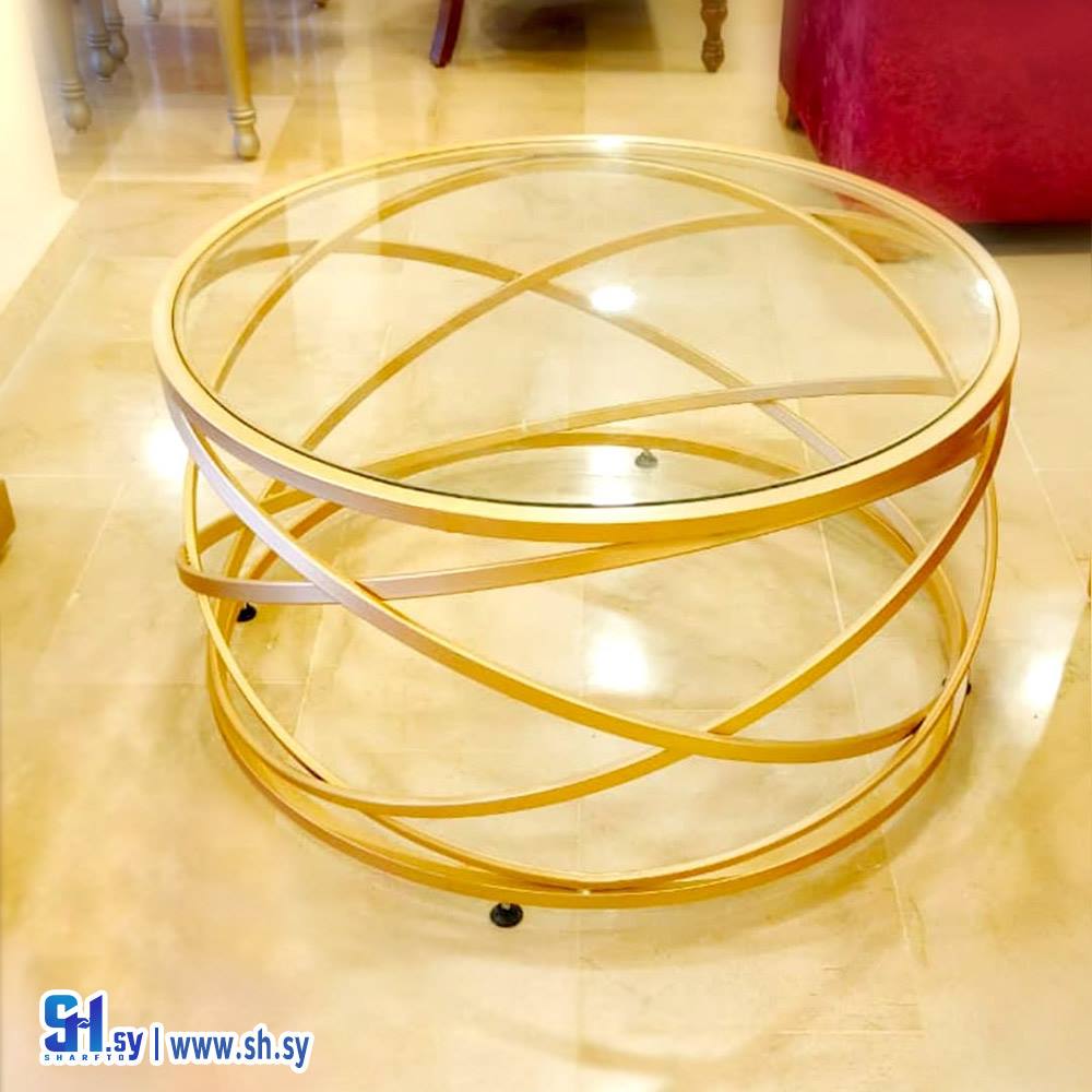طاولة معدنية (مفروشات مريم)