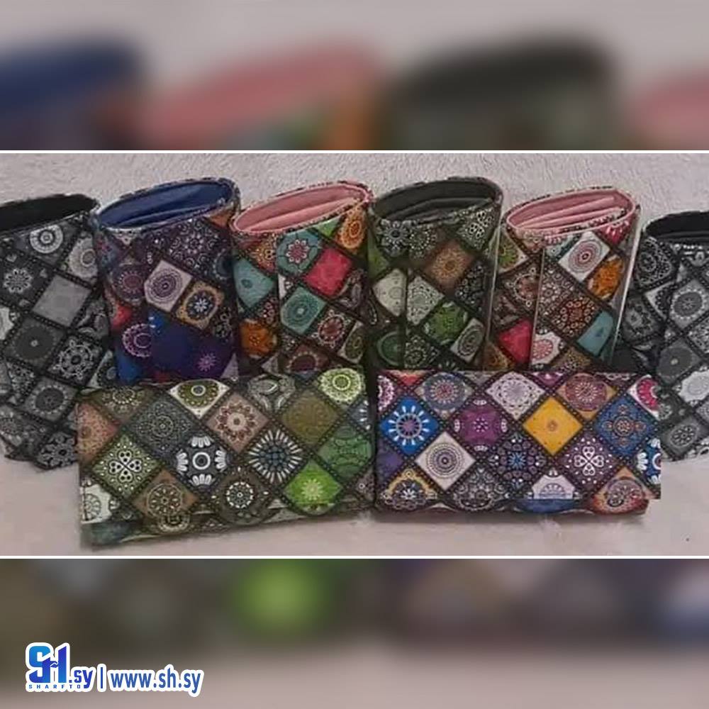 جزدان نسائي ملون (مؤسسة عبد الله خرسة)