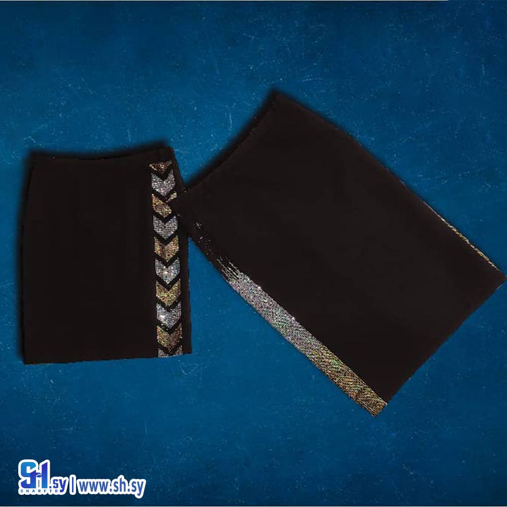 تنورة سهرة بنتي روما (ألبسة حديد)