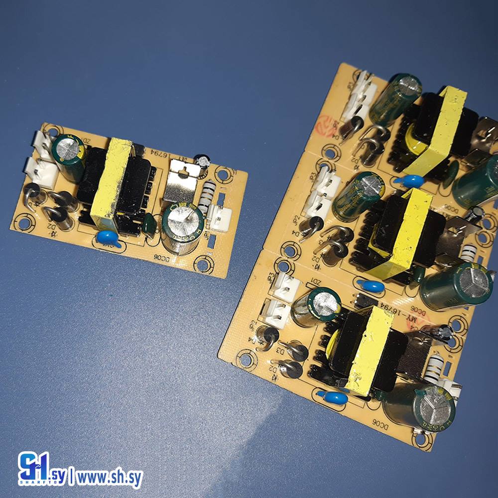 دارة مروحة 12 فولط اساسية  (إلكترونيات سامر)