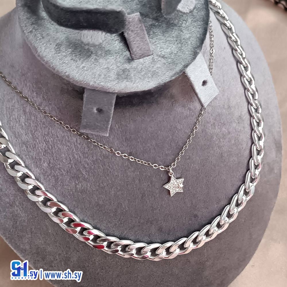 قلادة سلسلة (Zigzag)