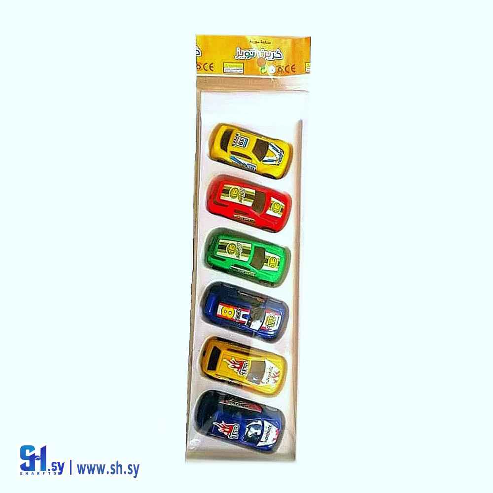 لعبة سيارات السباق عدد 6 (شركة عجلوني)