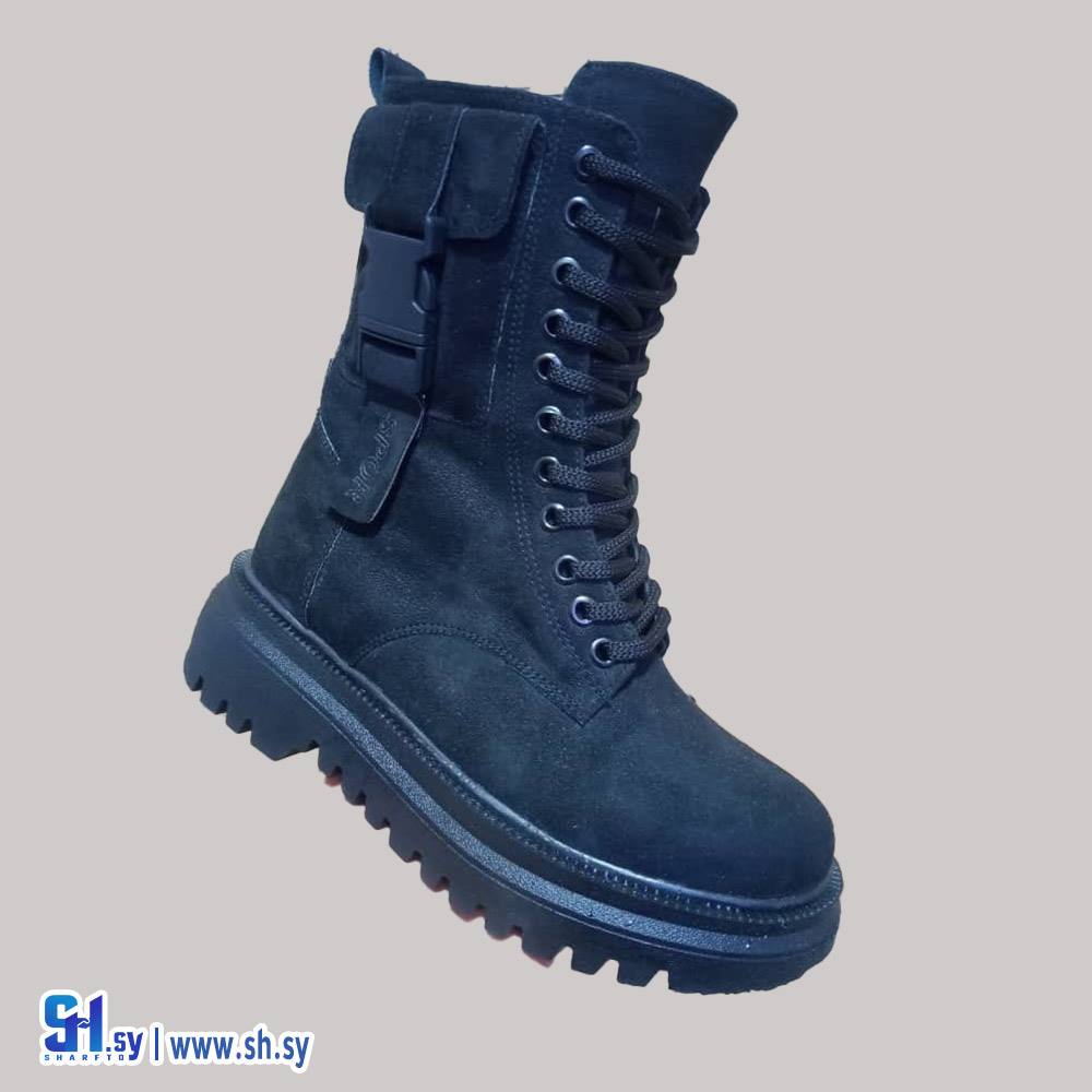 جزمة نسائية شامواه جيب (معراوي)