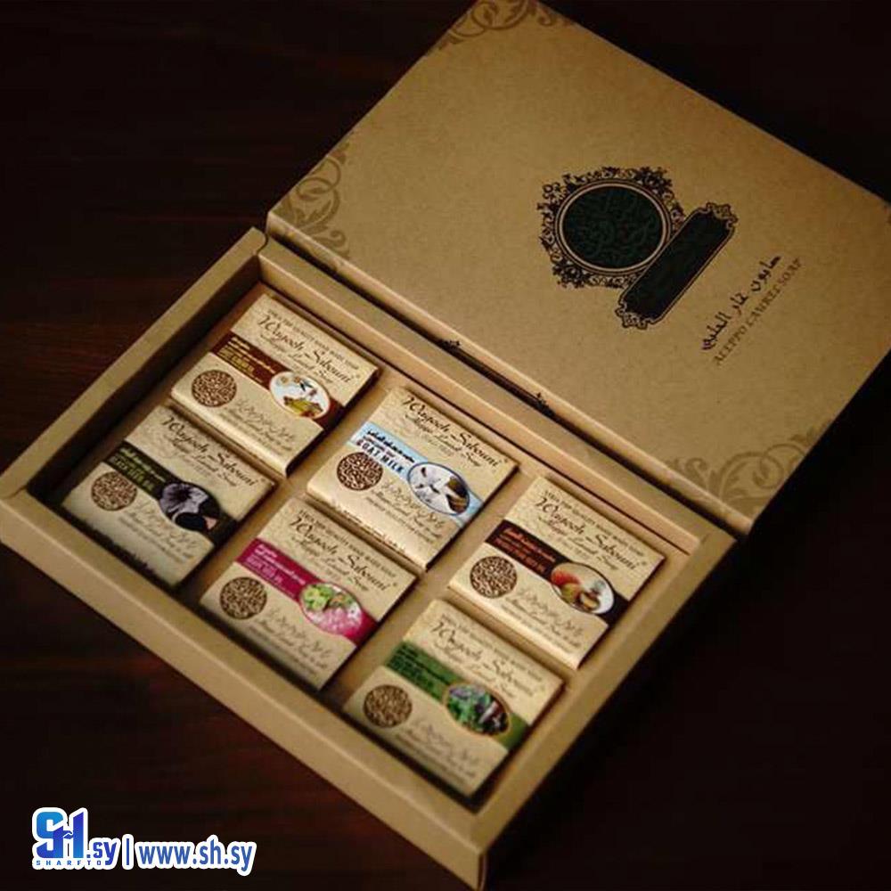 صابون غار طبيعي (شركة الوجيه)