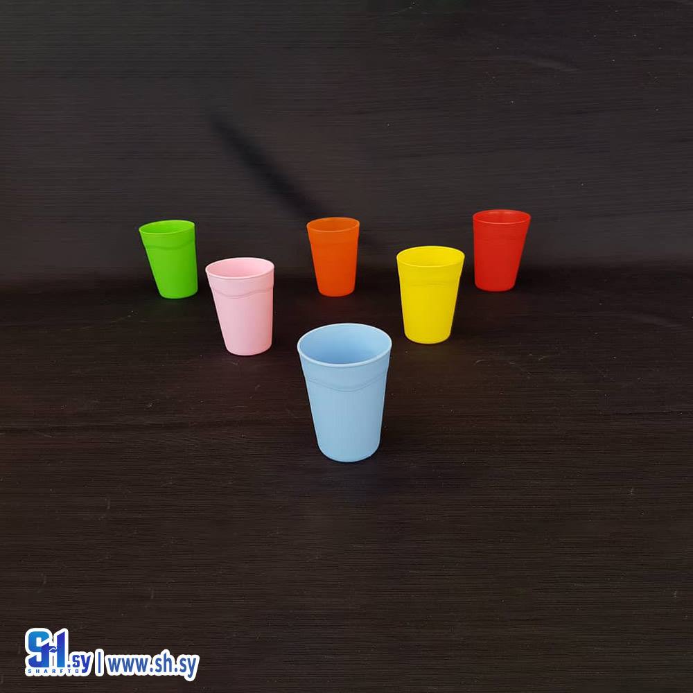 كاسة قصيرة ملونة (نحاس بلاست)