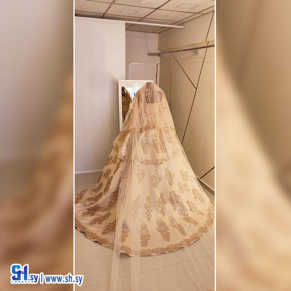 بدلة خطبة برونز (روفانا ستايل)