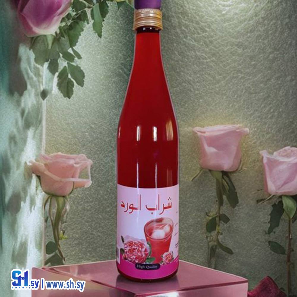 عصير الورد الطبيعي المركز (فادي الشعار)