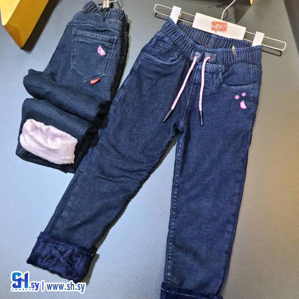 بنطال جينز ولادي 2780 (Pink&Blue)