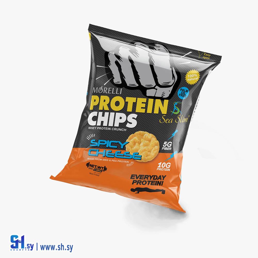 شيبس بروتين بطعم الجبنة (VILL)