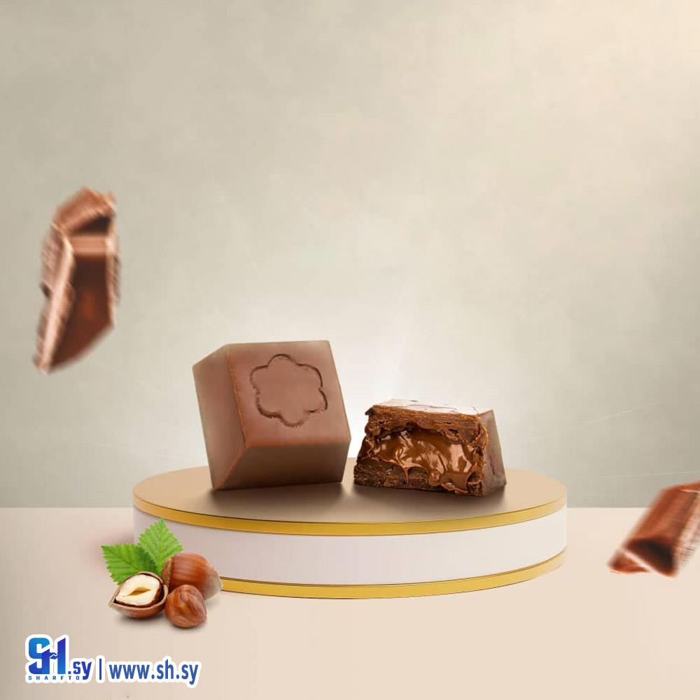 شوكولا بكريمة البندق (شوكولا الفلك)
