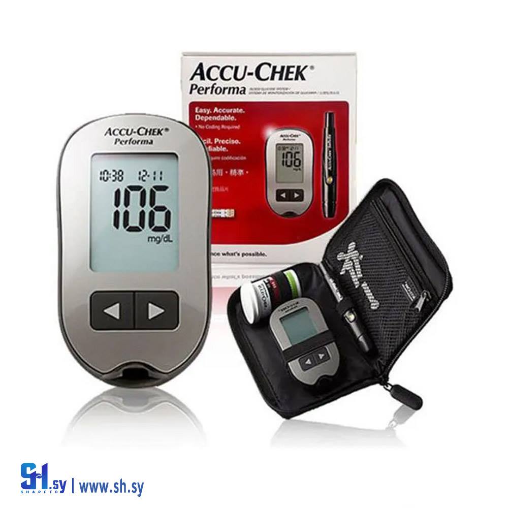 جهاز سكر ACCU - CHEK Performa (شركة داماسكو للأجهزة الطبية)
