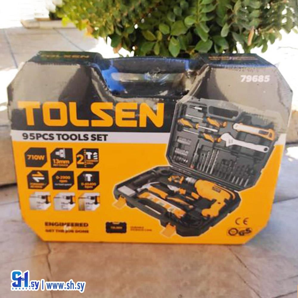 حقيبة عدة 95 قطعة (متجر المعدات الكهربائية)